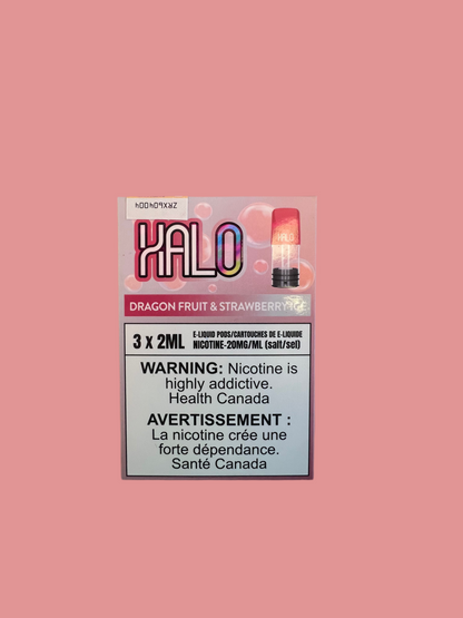 Halo Pod, Dragonfruit & Strawberry Ice