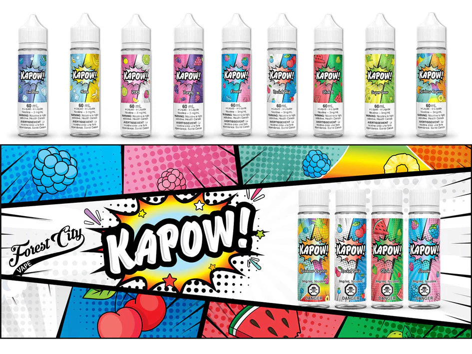 KAPOW FreeBase 60ml/3mg