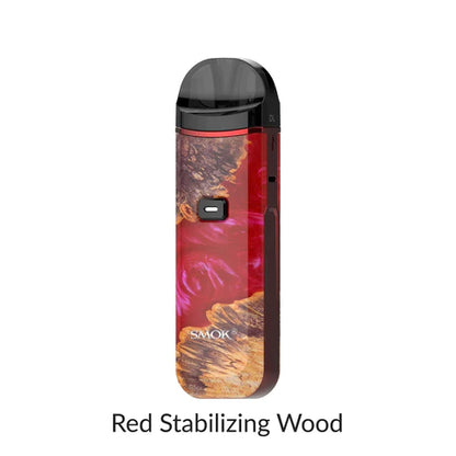 Smok Nord Pro Device Red Stabilizing Wood Kit