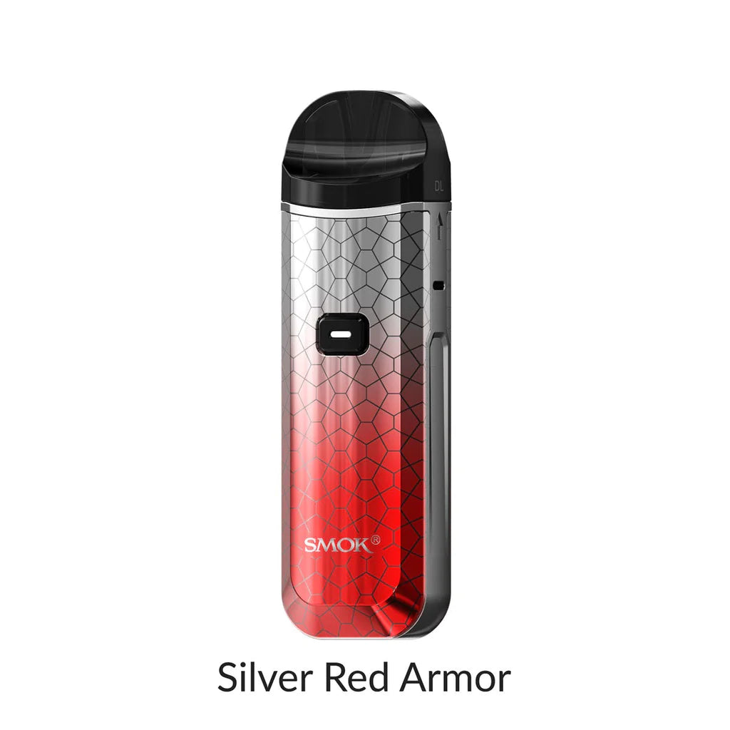 Smok Nord Pro Device Prism Silver Red Armor Kit