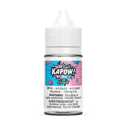 Kapow SaltNic 12mg/30mL E-Liquid Flossin’ / Cloudy