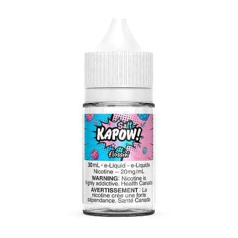 Kapow SaltNic B50/30mL E-Liquid Flossin’ / Cloudy