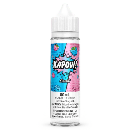 Kapow Freebase Nicotine Free 60ml E-Liquid Flossin’/Cloudy