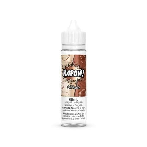 Kapow Freebase Nicotine Free 60ml E-Liquid Off Route