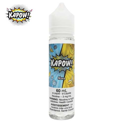 Kapow Freebase Nicotine Free 60ml E-Liquid Nana