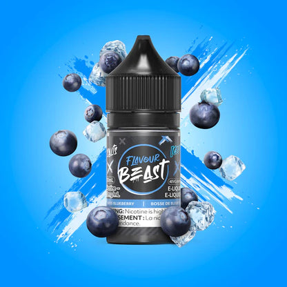 Flavour Beast E-Juice Salt Nic 30ml 20mg Boss Blueberry iced