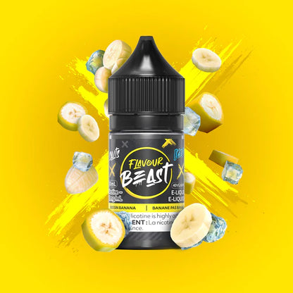 Flavour Beast E-Juice Salt Nic 30ml 20mg Bussin’ Banana iced