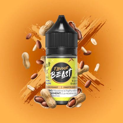 Flavour Beast E-Juice Salt Nic 30ml 20mg Churned Peanut