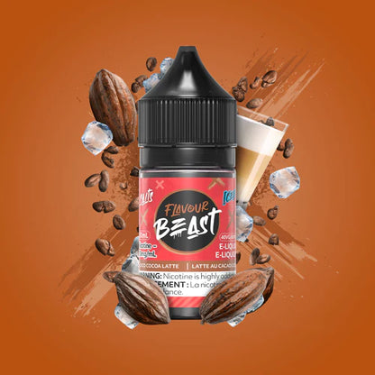 Flavour Beast E-Juice Salt Nic 30ml 20mg Loco Cocoa Latte iced