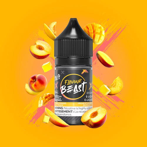 Flavour Beast E-Juice Salt Nic 30ml 20mg Mad Mango Peach