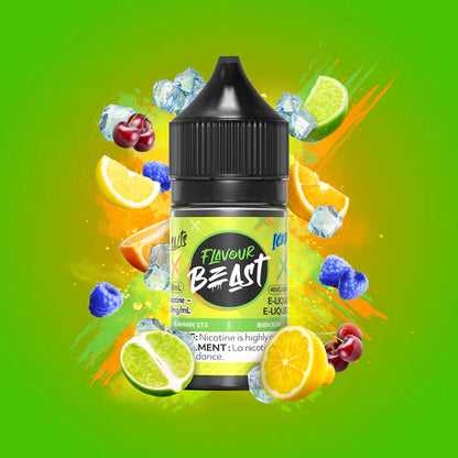 Flavour Beast E-Juice Salt Nic 30ml 20mg Slammin STS iced