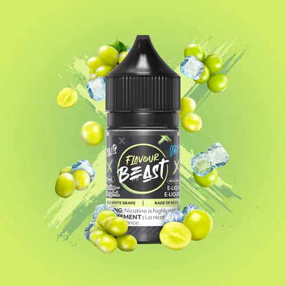 Flavour Beast E-Juice Salt Nic 30ml 20mg Wild White Grape iced