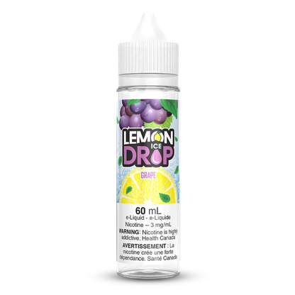 Lemon Drop ICE FreeBase 12mg/60mL E-Liquid Grape