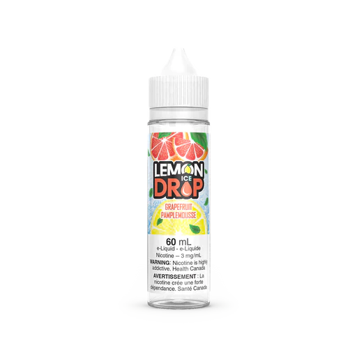 Lemon Drop ICE FreeBase Nicotine Free E-Liquid Grapefruit