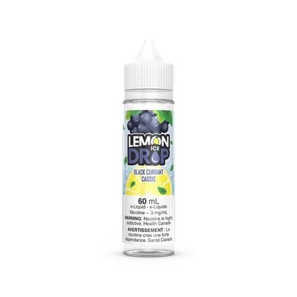 Lemon Drop ICE FreeBase Nicotine Free E-Liquid Blackcurrant