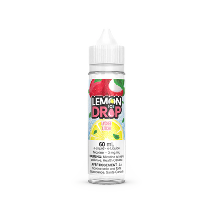 Lemon Drop ICE FreeBase Nicotine Free E-Liquid Lychee