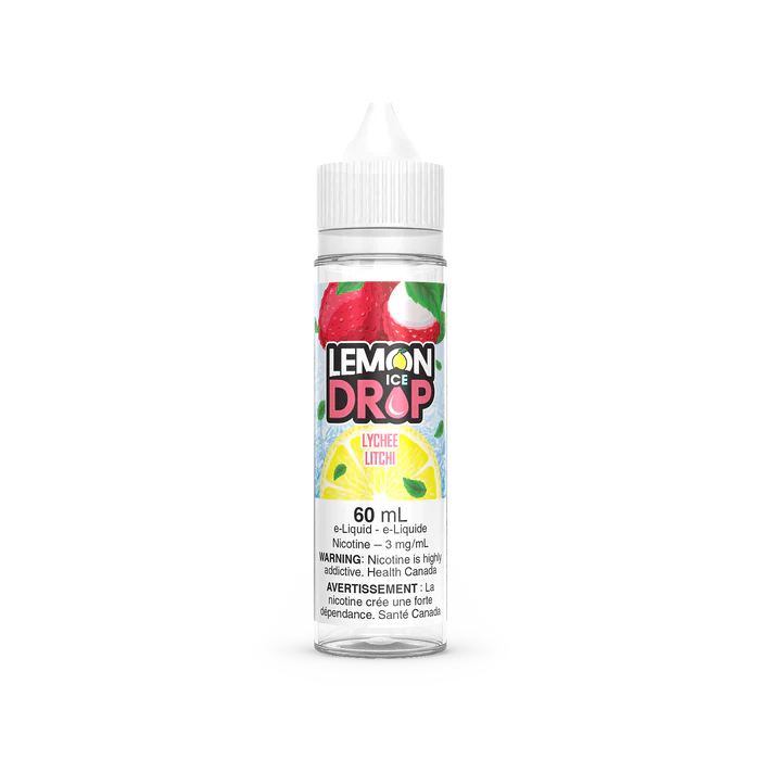 Lemon Drop ICE FreeBase 12mg/60mL E-Liquid Lychee