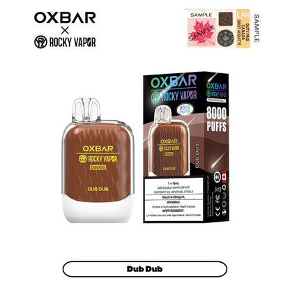 Ox bar 8000 puff disposable 