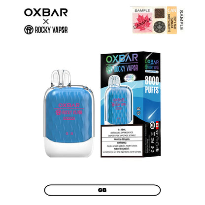 Ox bar 8000 puff disposable 