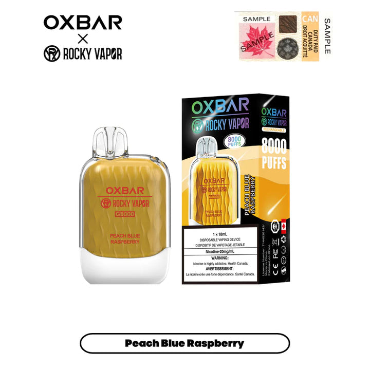 Ox bar 8000 puff disposable 