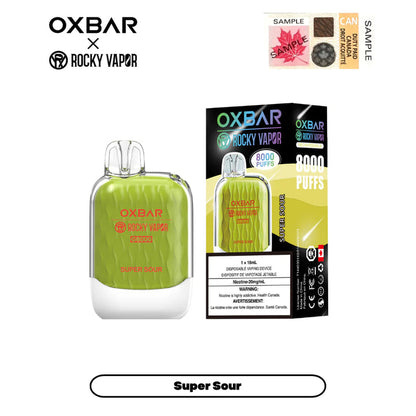 Ox bar 8000 puff disposable 