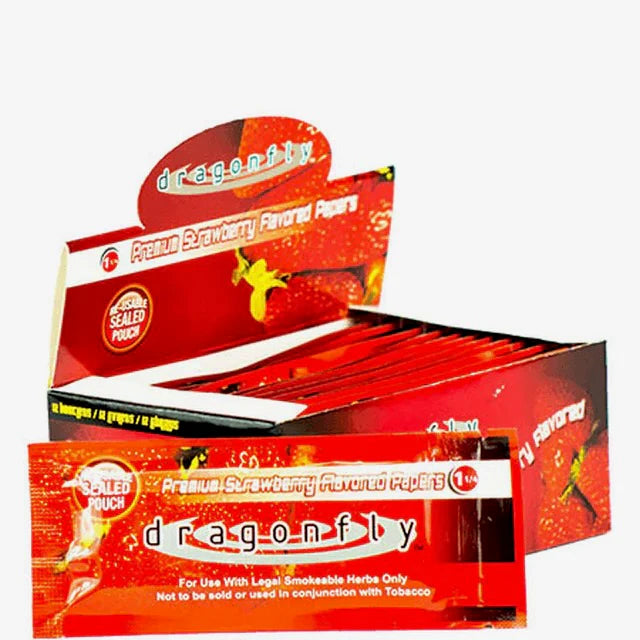Dragonfly flavoured papers