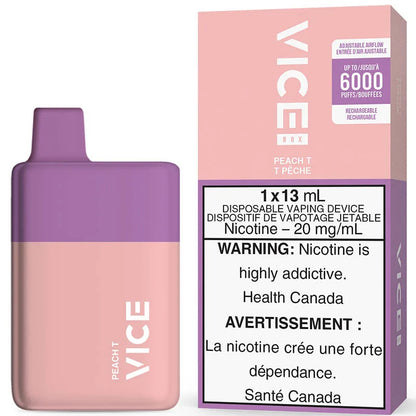 Vice 6000 puff disposable Peach T