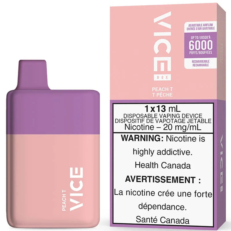 Vice 6000 puff disposable Peach T