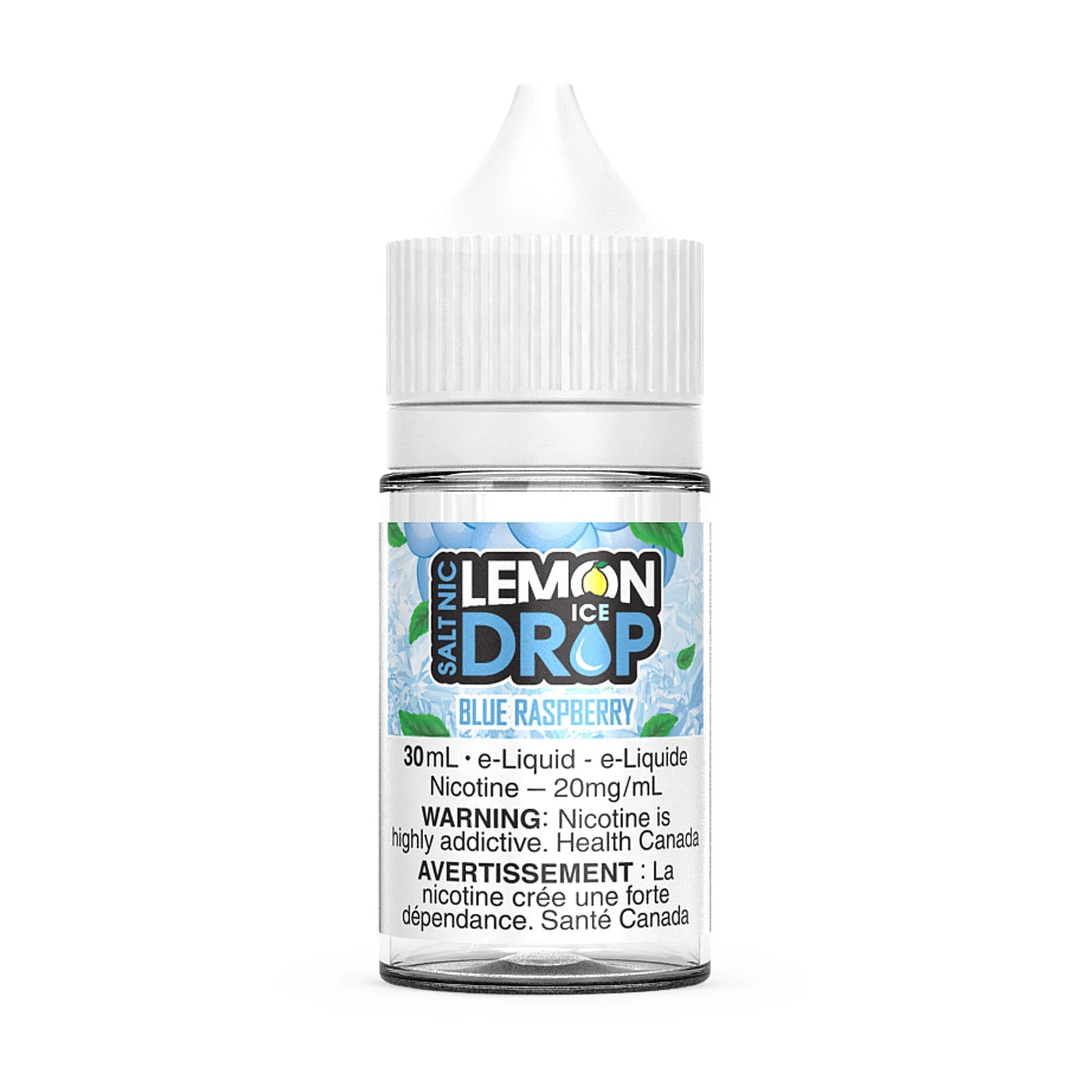 Lemon Drop ICE SaltNic 12mg/30ml E-Liquid Blue Raspberry