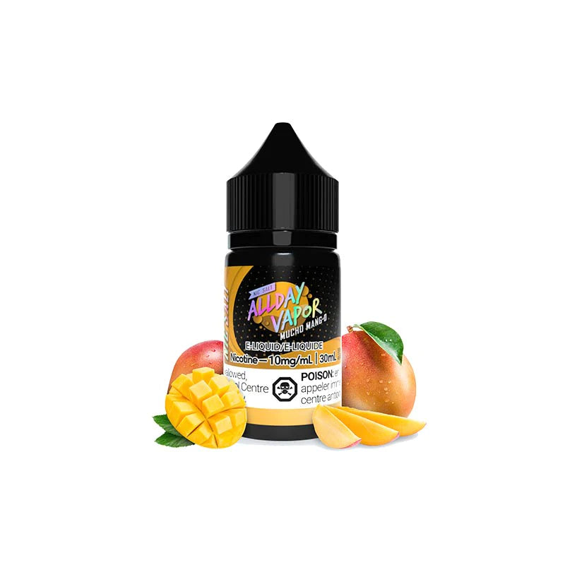 All day vapor salt nic E-liquid Mucho Mang-o