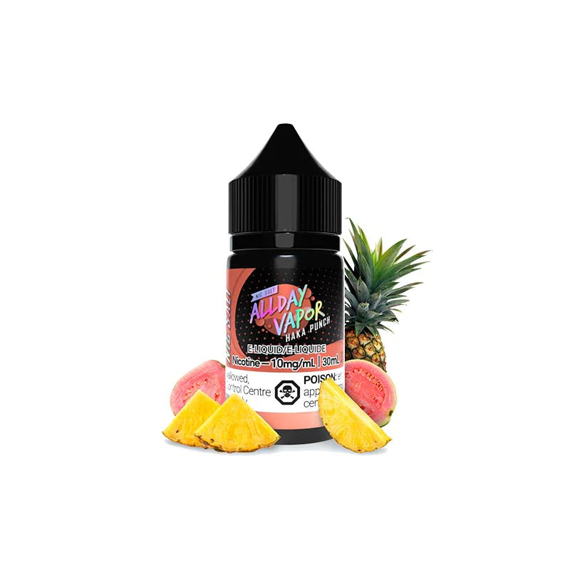 All day vapor salt nic E-liquid Haka Punch