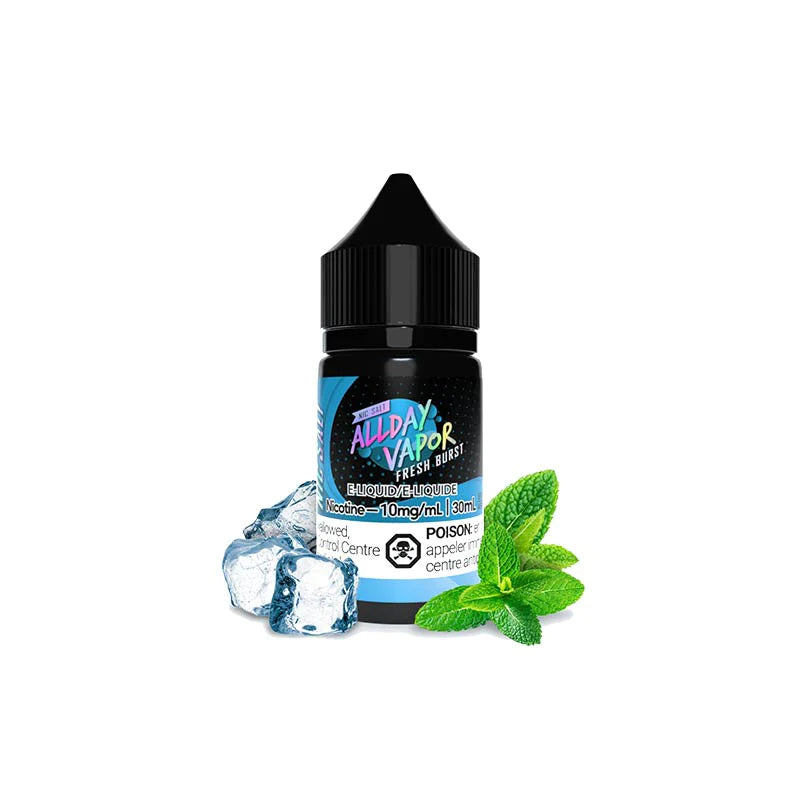 All day vapor salt nic E-liquid Fresh Burst