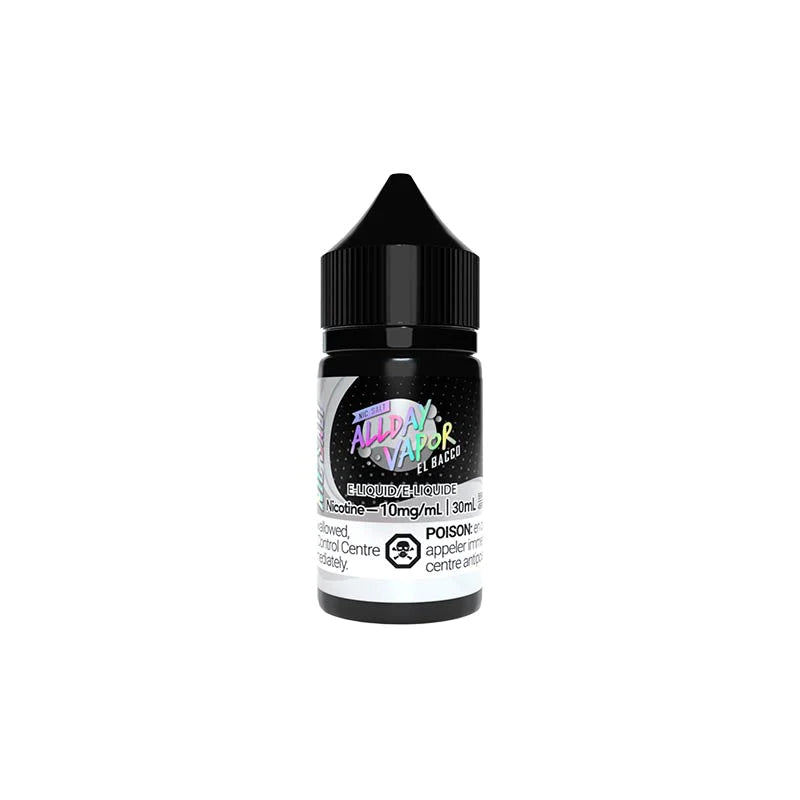 All day vapour salt nic E-Juice El Bacco