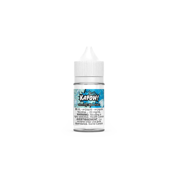 Kapow SaltNic 12mg/30mL E-Liquid White Freeze