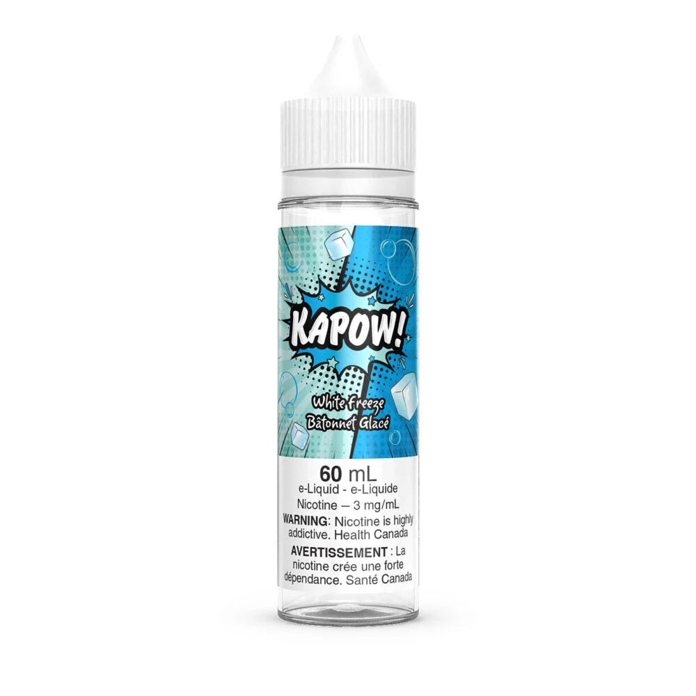 Kapow Freebase 12mg/60ml E-Liquid White Freeze