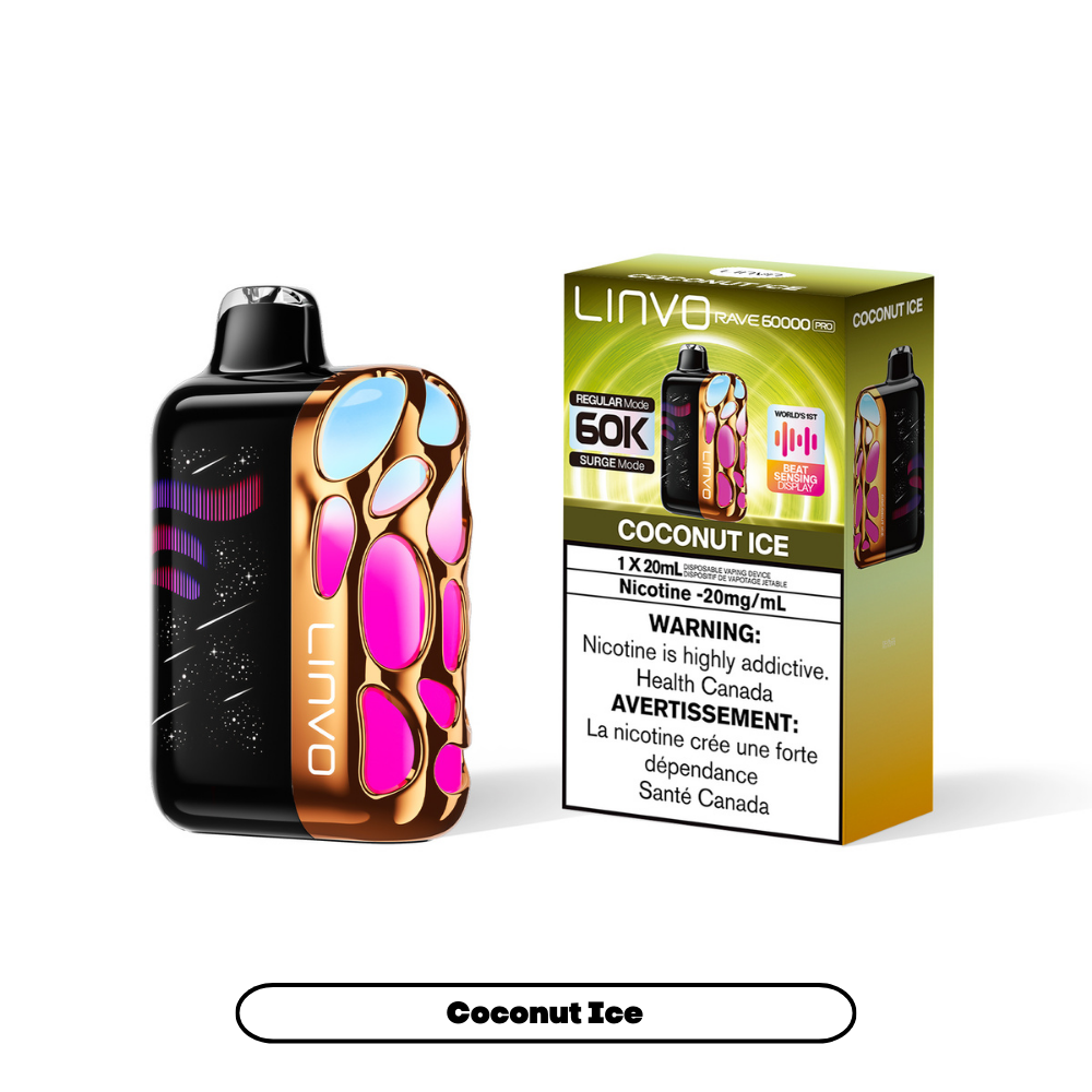 Linvo Rave 60K Pro  Vape Zone & Smokers Accessories