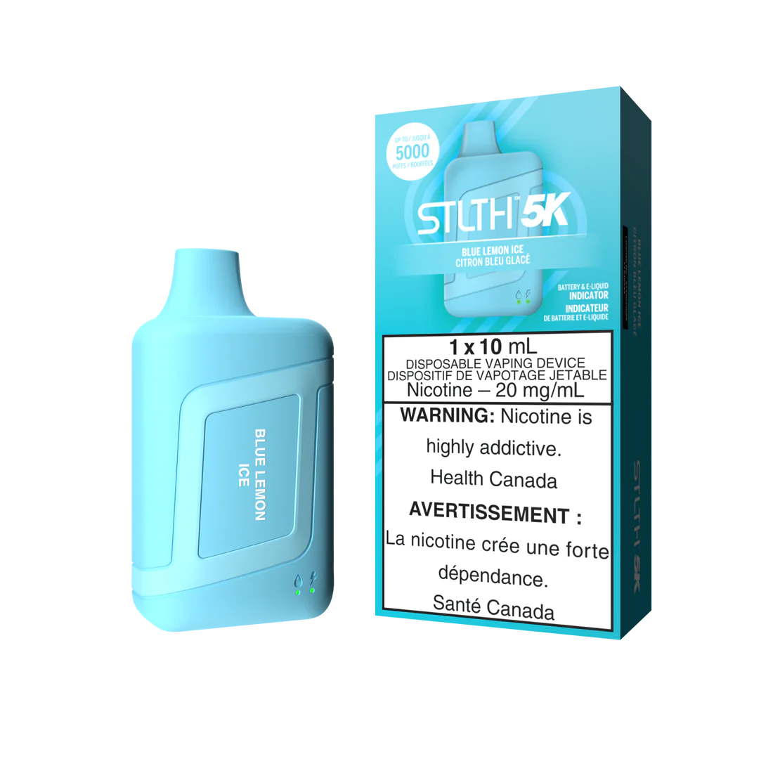 Stlth 5k Disposable Blue Lemon ice