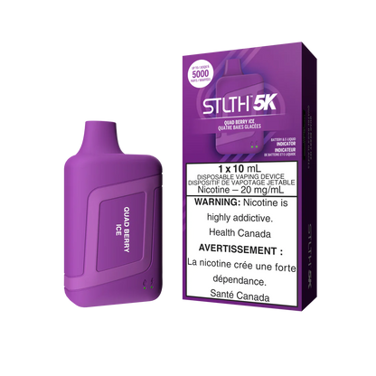 Stlth 5k Disposable Quad Berry ice