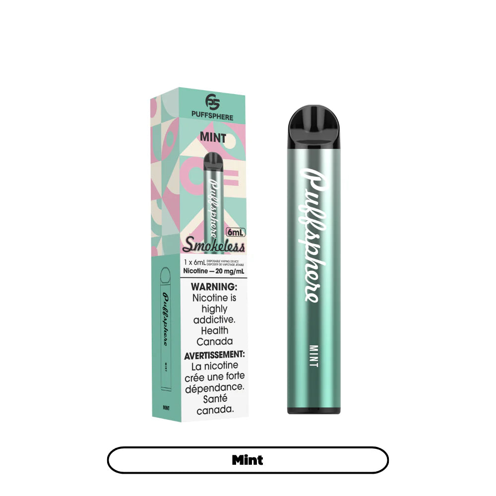 smokeless vape device AB) Oxbar PuffSphere