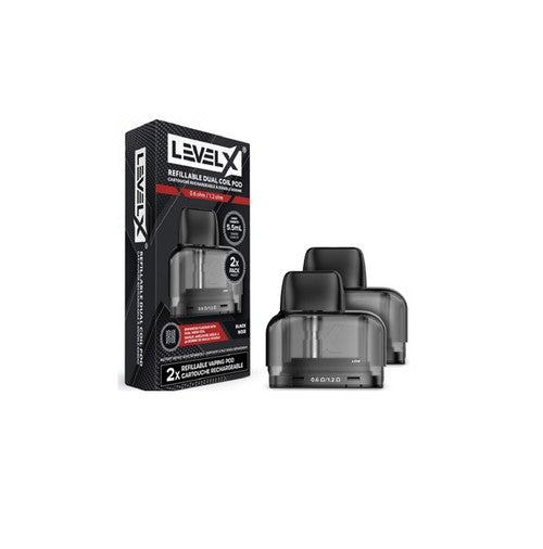 Level X Refillable Dual Coil Pod