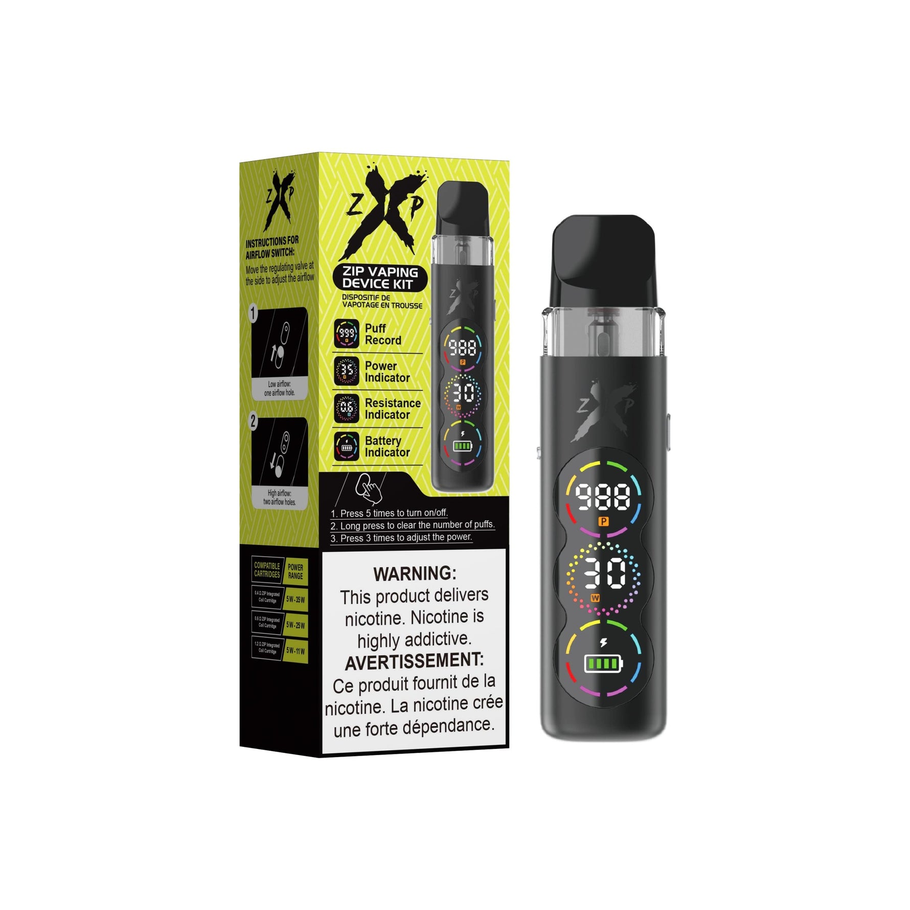 ZIP Vaping Device Kit