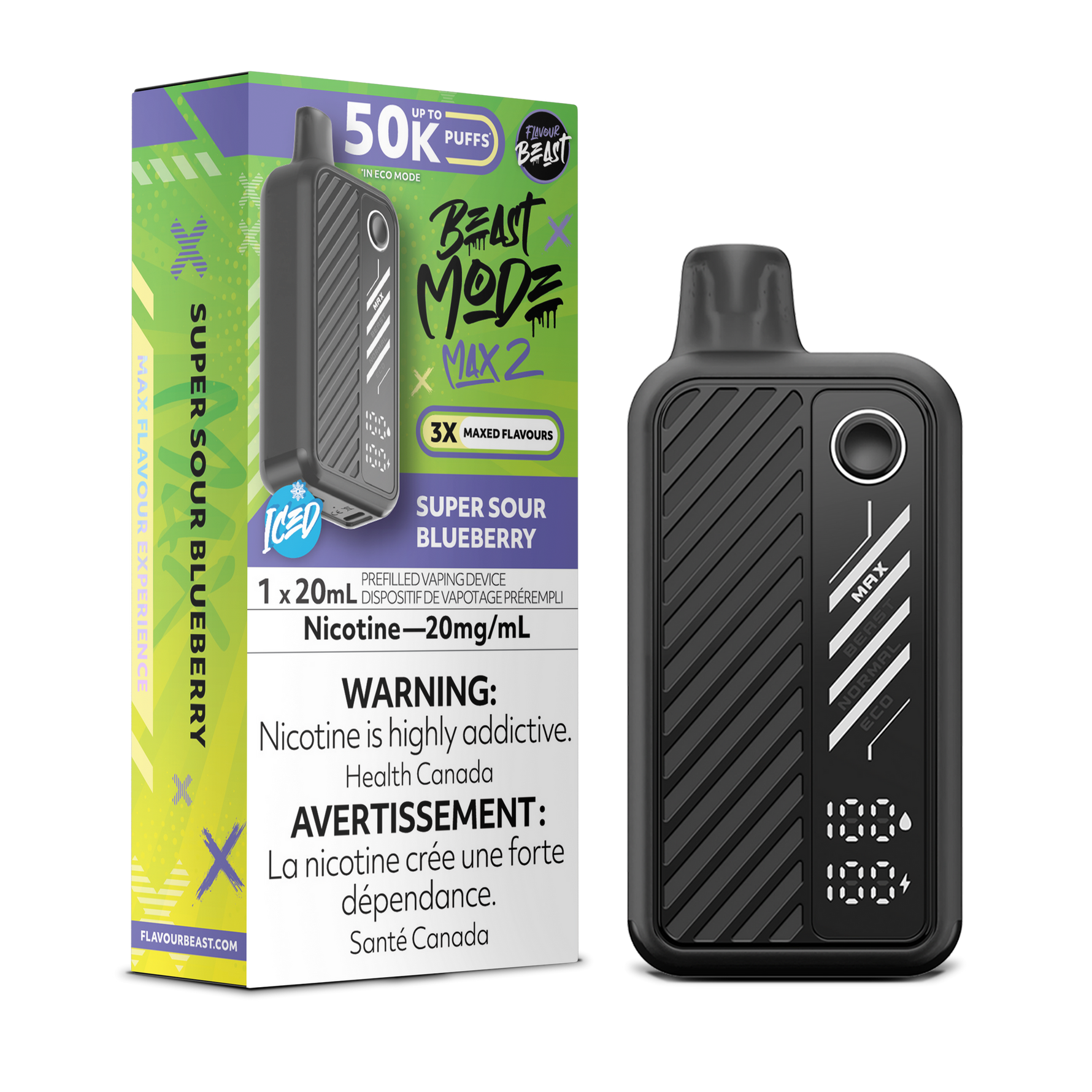 Flavour Beast Mode Max 2 50K (AB)