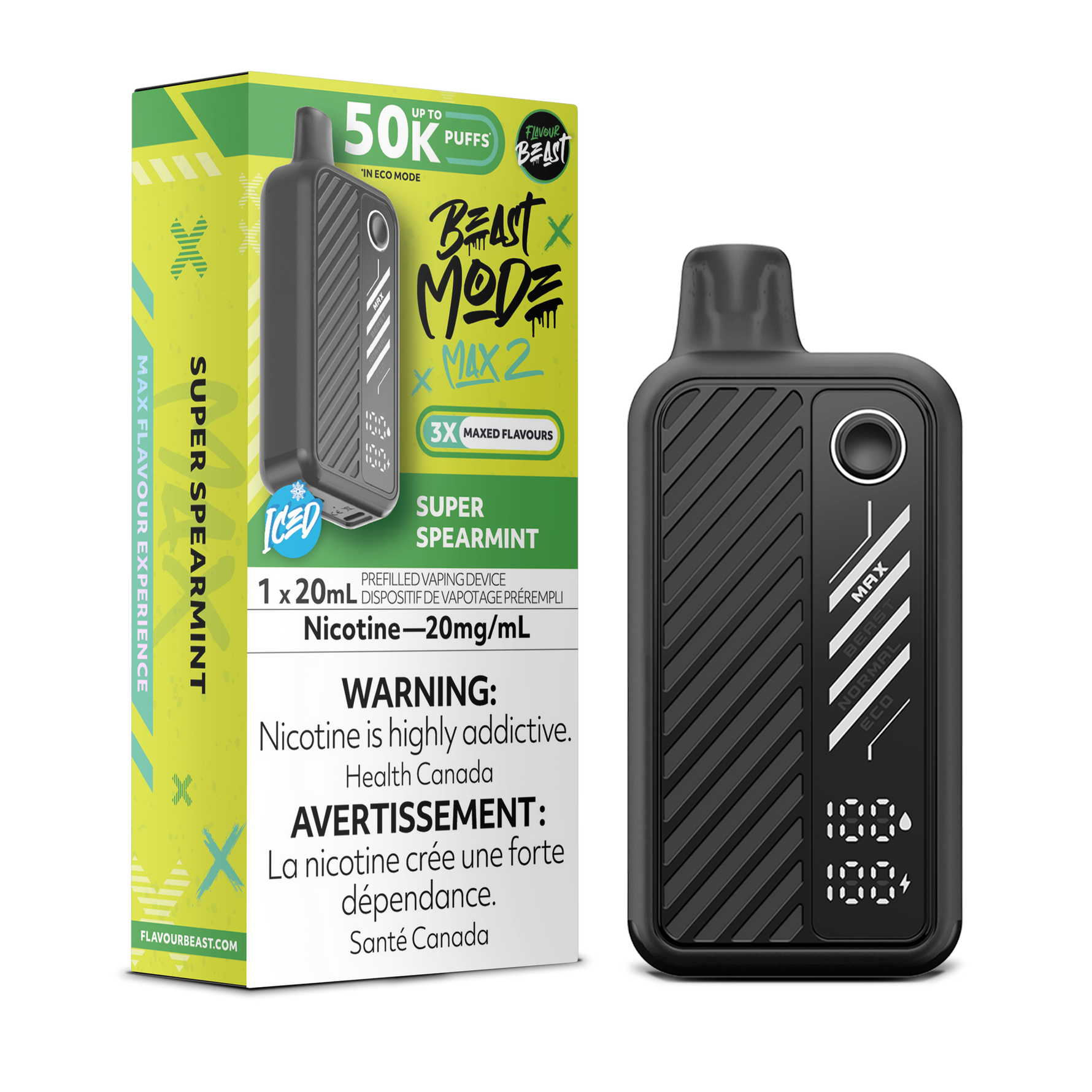 Flavour Beast Mode Max 2 50K (AB)