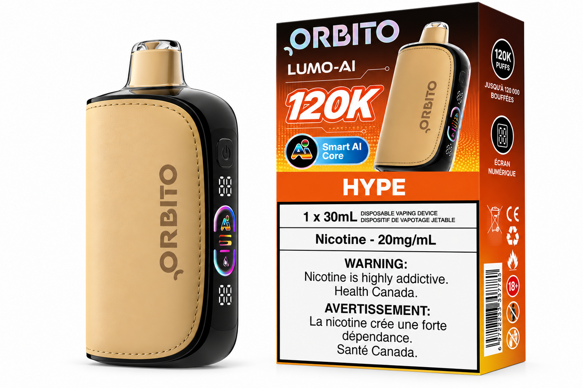 Orbito Lumo-Ai 120K Disposable Vape