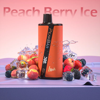 Peak Bar 8200 Disposable Peach Berry ice