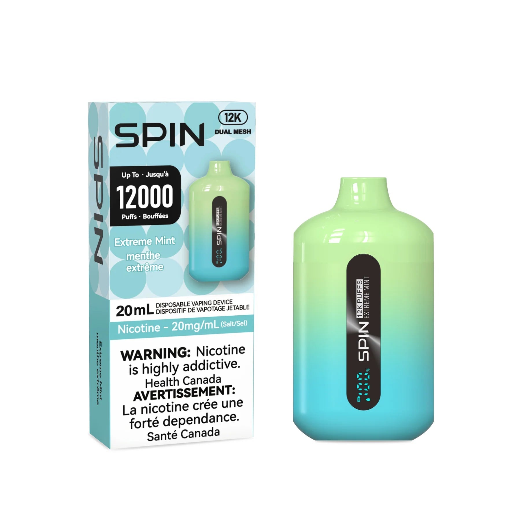 Spin 12k disposable 