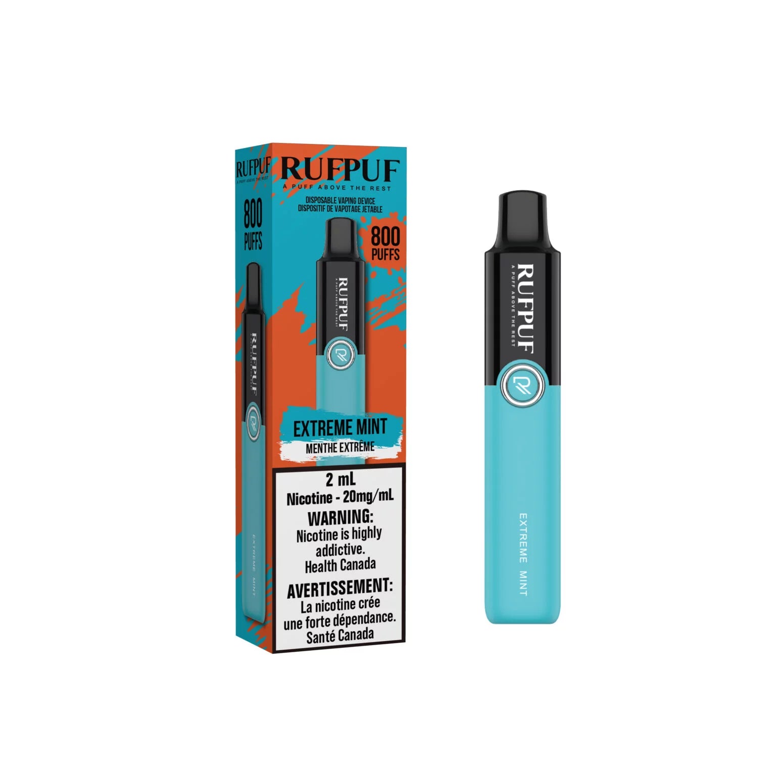 Rufpuf 800 puff disposable Extreme Mint
