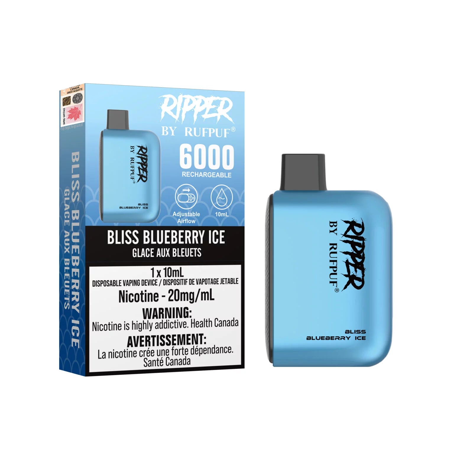 Ripper 6000 20mg disposable