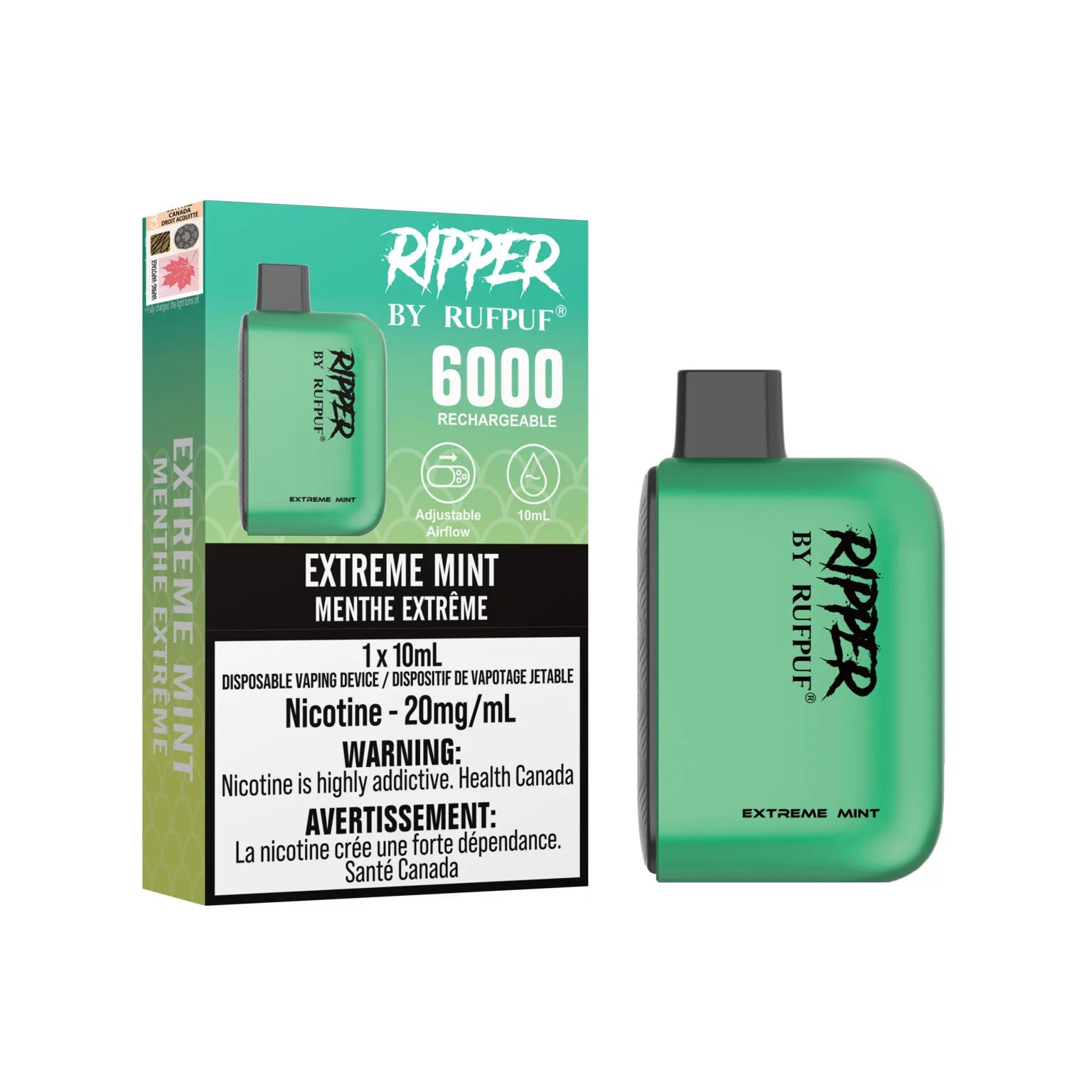 Ripper 6000 20mg disposable