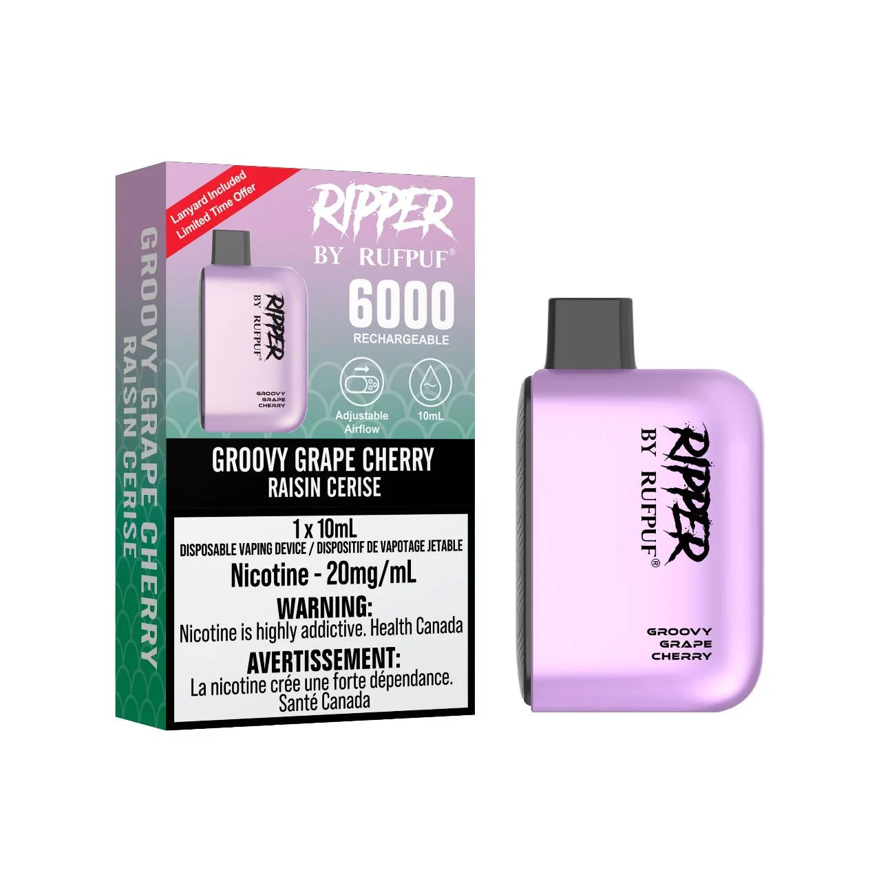 Ripper 6000 20mg disposable